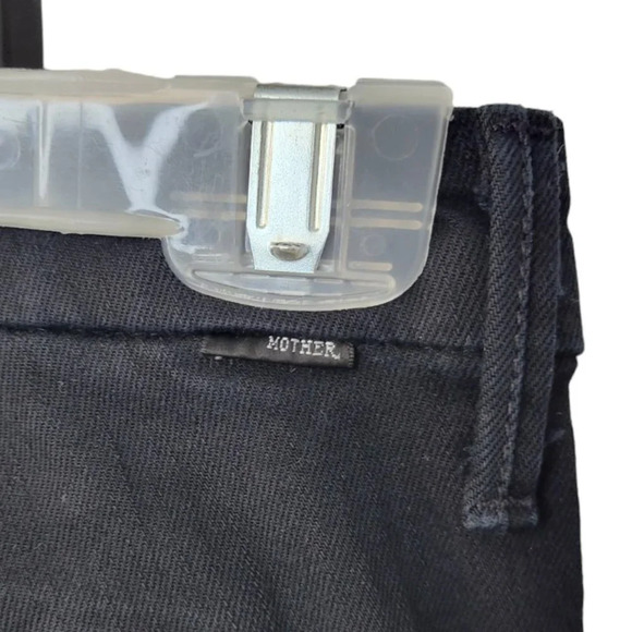 MOTHER + Freja Welt Zip Muse Jeans Size 24 Midnight At The Oasis Zip Bottom - Picture 7 of 11